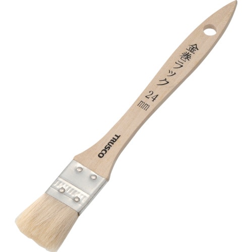 ■トラスコ中山(TRUSCO)　金巻ラック刷毛　８号  TPB-482  (8ｺﾞｳ 24MM) TPB-482 (8ｺﾞｳ 24MM)