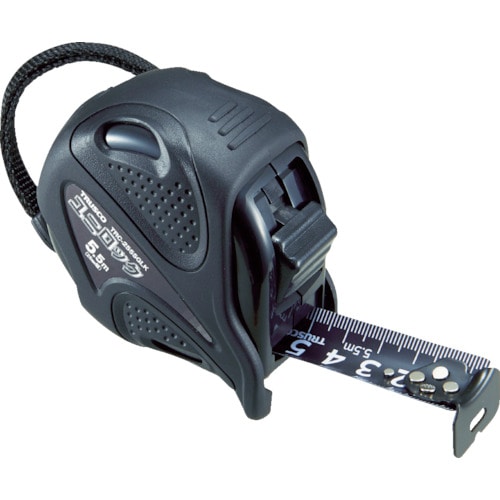 ■トラスコ中山(TRUSCO)　ユニバーサルデザインコンベックス　ユニロック　２５ｍｍ幅５．５ｍ　TRC2555GLK TRC2555GLK