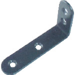 ■トラスコ中山(TRUSCO)　ジョイント金具１５型Ｌ　黒　３６Ｘ３６　穴数４　TK15L4CP TK15L4CP