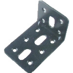 ■トラスコ中山(TRUSCO)　ジョイント金具４５型Ｌ　黒　６２Ｘ４２　TK45L3CP TK45L3CP