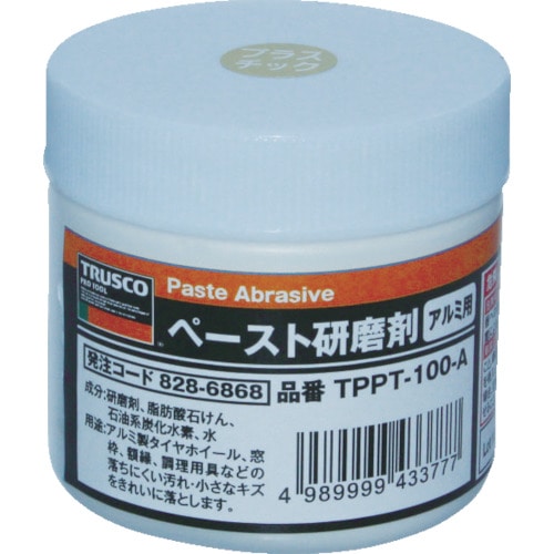 ■ＴＲＵＳＣＯ　ペースト研磨剤　アルミ用　１００ｇ TPPT100A