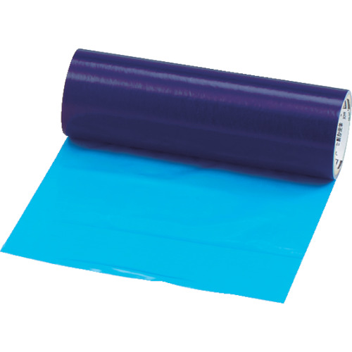■ＴＲＵＳＣＯ　表面保護テープ　ブルー　幅３００ｍｍＸ長さ１００ｍ TSP53B