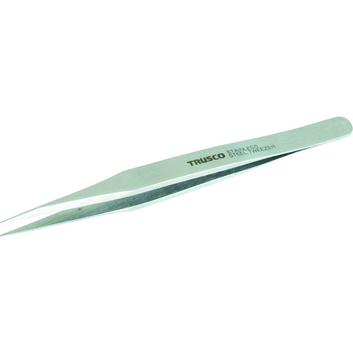 ■ＴＲＵＳＣＯ　肉厚ステンレス製ピンセット１３０ｍｍ　スタンダードタイプ TSP60