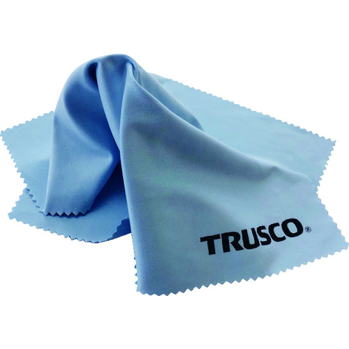 ■ＴＲＵＳＣＯ　メガネふきクロス　ブルー　１枚入　サイズ３０５ｘ３０５ SCN305B