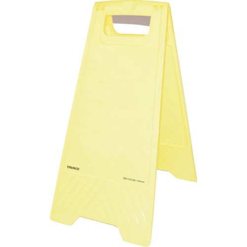 ■トラスコ中山(TRUSCO)　フロアスタンド　黄　無地　幅３００Ｘ奥行４２０Ｘ高さ６１０ｍｍ　ＴＨＳＢ３０６Ｙ THSB306Y