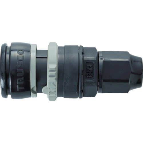 ■トラスコ中山(TRUSCO)　樹脂ソケット　ホース取付用　ＴＲＳＮ６．５ＮＲ TRSN6.5NR