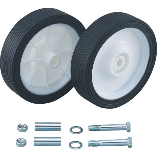 ■トラスコ中山(TRUSCO)　ＦＴＫ７０用交換用車輪セット　FTK-038-039-3