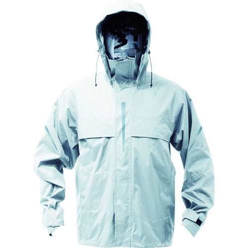 ■ＴＲＵＳＣＯ　ベンチレーション（通気口）付レインスーツ　シルバー　Ｓ TRW36071S