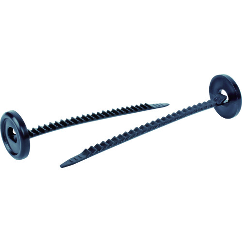 ■ＴＲＵＳＣＯ　樹脂製結束タイ　雌雄同タイ　４ｍｍ～５０ｍｍ板厚用　（２０個入） TJK20