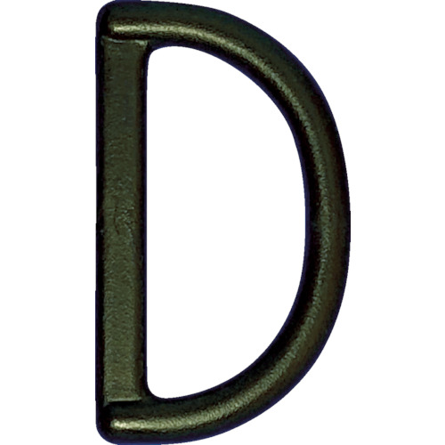■ＴＲＵＳＣＯ　樹脂製平ベルト用Ｄ環　３８ｍｍ　５個入 TDCNJ38