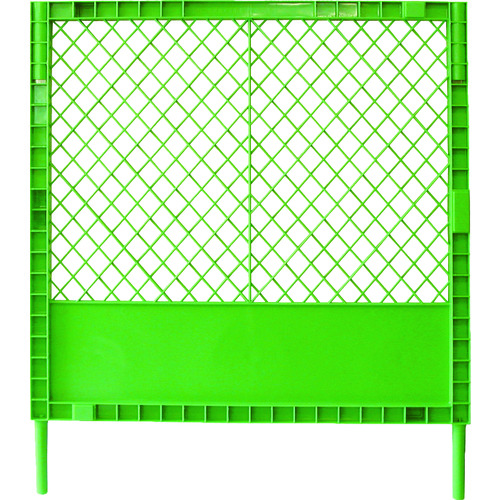 ■ＴＲＵＳＣＯ　工事用プラスチックフェンス　グリーン　１０００ＭＭＸ１０００ＭＭＸ４５ＭＭ CF1000GN