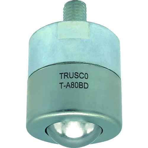 ■ＴＲＵＳＣＯ　ボールキャスター切削加工品　下向き TA80BD