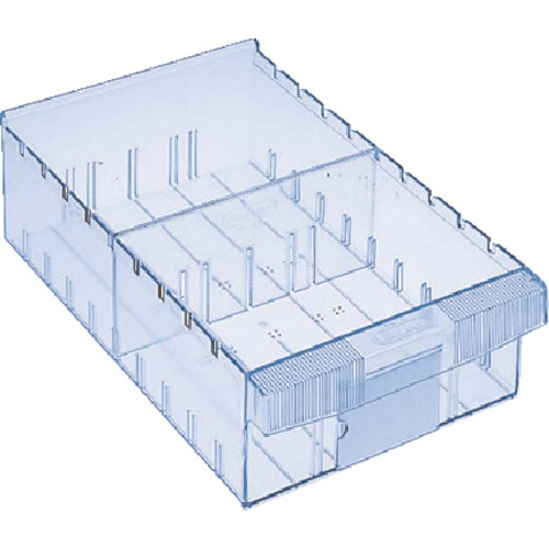 ■トラスコ中山(TRUSCO)　樹脂製引出し　内寸２４２Ｘ４０７Ｘ１０８　透明ML2 ML2