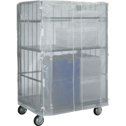 ■トラスコ中山(TRUSCO)　ハイテナー用カバー　８００Ｘ６００Ｘ１７００用　半透明　紐付　THTC-1IT THTC-1IT