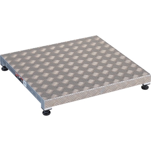 ■トラスコ中山(TRUSCO)　低床式アルミ製ステップ　６００Ｘ６００ＸＨ９０～１２０  TFS-0660AL TFS-0660AL