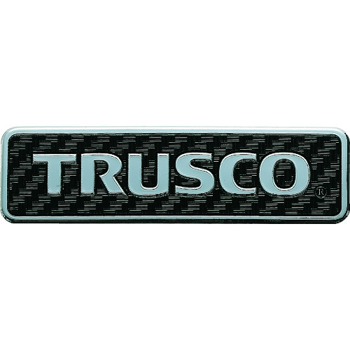 ■ＴＲＵＳＣＯ　超耐候性軟質エンブレム　ＴＲＵＳＣＯロゴ文字のみ　エンボス加工タイプ EBTRLM