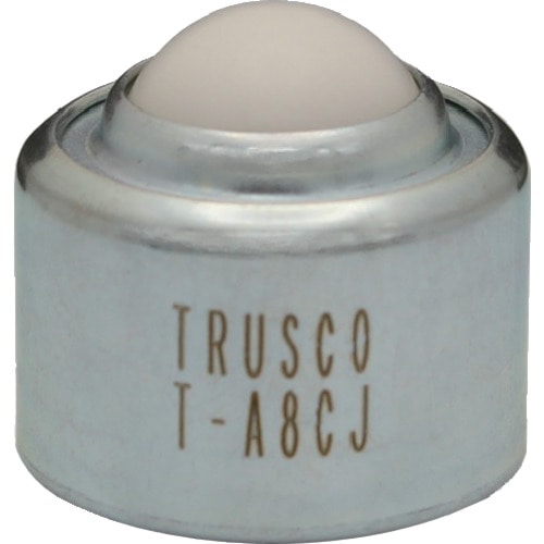 ■ＴＲＵＳＣＯ　ボールキャスター　プレス成型品上向用　樹脂製ボール TA8CJ