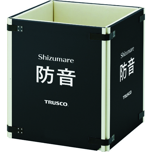 ■ＴＲＵＳＣＯ　テクセルＳＡＩＮＴ使用防音パネル　Ｓｈｉｚｕｍａｒｅ　４枚セット（連結可能タイプ） SBOP4