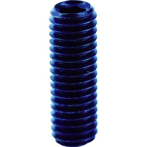 ■ＴＲＵＳＣＯ　六角穴付き止めネジ　平先　スチール　Ｍ５Ｘ４　５０本入 B630504