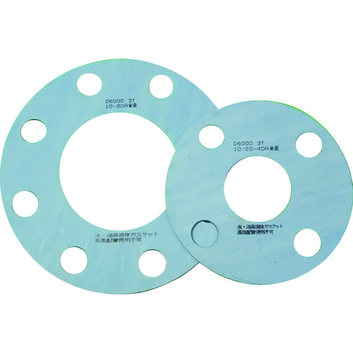 ■ＴＲＵＳＣＯ　ガスケット　フランジ全面パッキン　５Ｋ３００Ａ１．５Ｔ D60005K300A1.5TFF