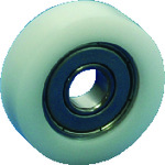 ■ＴＲＵＳＣＯ　樹脂ベアリング　Ｅシリーズ　フラットタイプ軸穴　外径２０ｍｍ TEFH2006