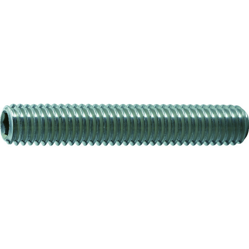 ■ＴＲＵＳＣＯ　六角穴付止めネジ　平先　ステンレス　Ｍ６ｘ４５　５本入 B770645
