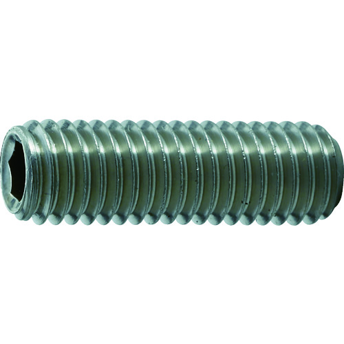 ■ＴＲＵＳＣＯ　六角穴付止めネジ　平先　ステンレス　Ｍ８ｘ１２　３５本入 B770812