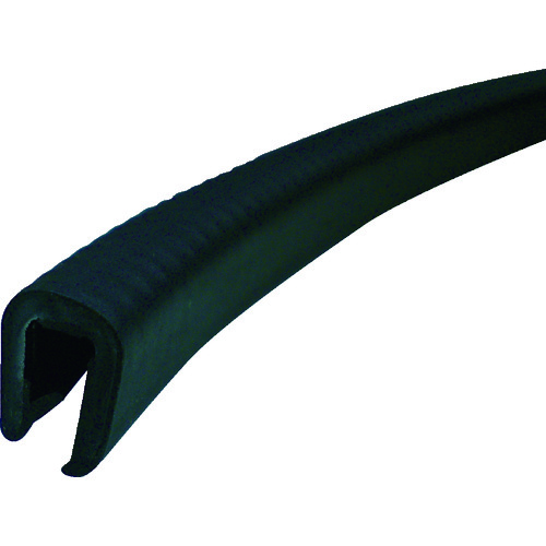 ■ＴＲＵＳＣＯ　オール樹脂ワンタッチガスケット　２ｍ　エラストマー　板厚　３．７ｍｍ　横取り付け AJWPET052MBK