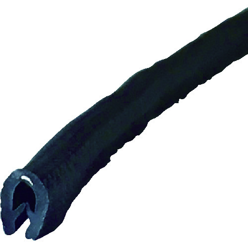 ■ＴＲＵＳＣＯ　ワンタッチガスケット　２ｍ　ＰＶＣ　芯材入り　板厚１．６ｍｍまで　縦取り付け WPA32MBK