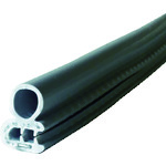 ■ＴＲＵＳＣＯ　シリコーンワンタッチガスケット　２ｍ　２０Ｘ１３．２　芯材入り　グレー SWP072MGY