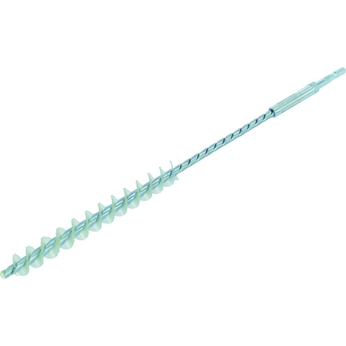 ■ＴＲＵＳＣＯ　六角軸スパイラルホールブラシ　６６ナイロン　１８ｍｍ　下穴径 6HB18NY