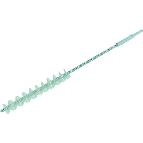 ■ＴＲＵＳＣＯ　六角軸スパイラルホールブラシ　６６ナイロン　２４ｍｍ　下穴径 6HB24NY