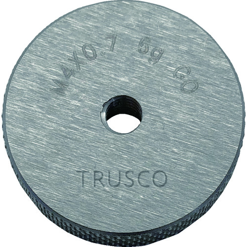 ■ＴＲＵＳＣＯ　ねじ用リングゲージ　通り　６Ｇ　Ｍ４×０．７ TRGO6GM4X0.7