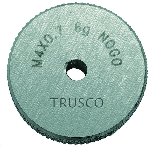 ■ＴＲＵＳＣＯ　ねじ用リングゲージ　止まり　６Ｇ　Ｍ３×０．５ TRNGO6GM3X0.5