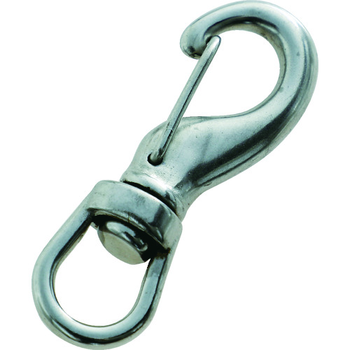 ■ＴＲＵＳＣＯ　マガタマスイベル　ステンレス製　線径Φ３Ｘ開口５ｍｍ　１個入 TMS0