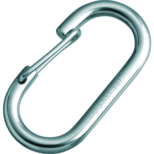 ■ＴＲＵＳＣＯ　Ｏ型フック　ロープタイプ　ステンレス製　１０ｍｍ　（１個＝１袋） TOF10R