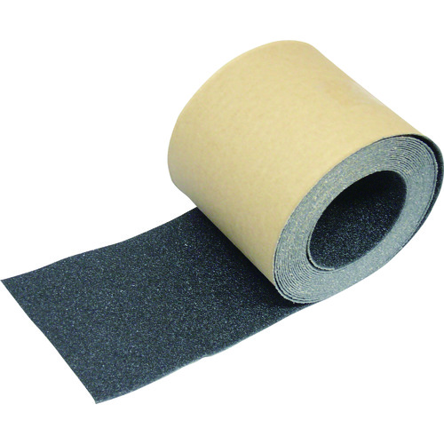 ■ＴＲＵＳＣＯ　ノンスリップテープ　屋外用　５０ｍｍＸ５ｍ　１０巻お纏め品　黒 TNS500510