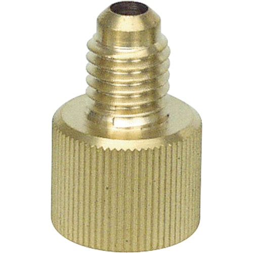 ■カーエアコン用異径アダプタ　Ｍ１０メス×１／４”オス　手締めタイプ　Y06111K