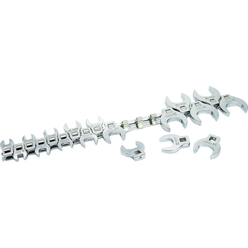 ■ＡＳＨ　１８ｐｃｓ　３／８ｓｑｄｒ　クローフートレンチセット　VCS3180 VCS3180