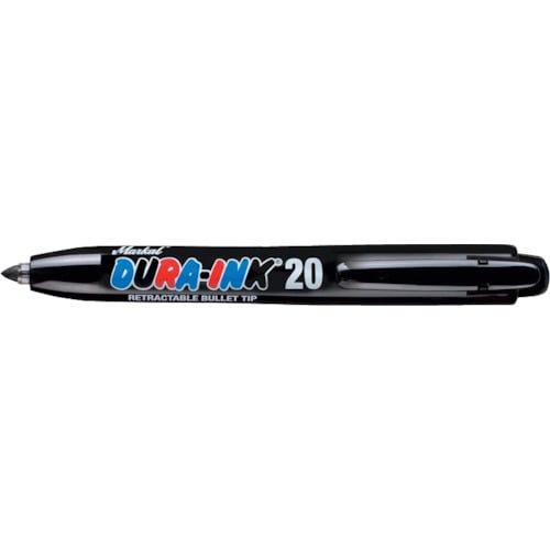 ■Ｍａｒｋａｌ　工業用マーカー　「ＤＵＲＡＩＮＫ２０」　黒 ＤＵＲＡＩＮＫ２０　黒
