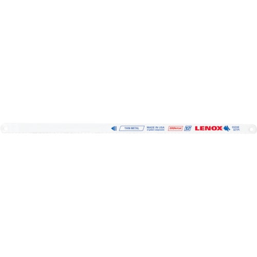 ＬＥＮＯＸ　バイメタルハックソーブレード　２５０ｍｍ×３２山（１０枚入り） ２５０ｍｍ×３２山（１０枚入り）