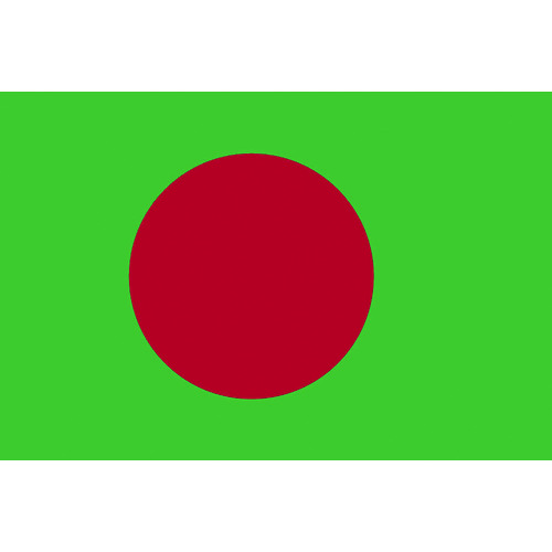 ■東京製旗　卓上旗（１６×２４ｃｍ）　バングラディシュ 卓上旗　１６×２４ｃｍ