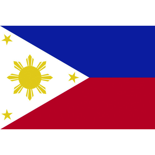 ■東京製旗　卓上旗（１６×２４ｃｍ）　フィリピン 卓上旗　１６×２４ｃｍ