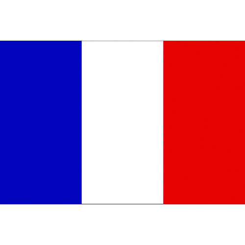 ■東京製旗　卓上旗（１６×２４ｃｍ）　フランス 卓上旗　１６×２４ｃｍ
