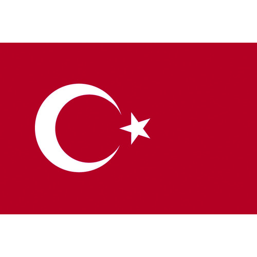 ■東京製旗　国旗Ｎｏ．１（７０×１０５ｃｍ）　トルコ ７０×１０５ｃｍ