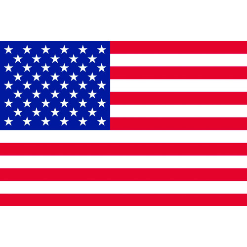 ■東京製旗　国旗Ｎｏ．２（９０×１３５ｃｍ）　アメリカ ９０×１３５ｃｍ