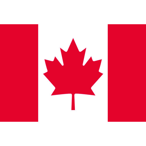 ■東京製旗　国旗Ｎｏ．２（９０×１３５ｃｍ）　カナダ ９０×１３５ｃｍ