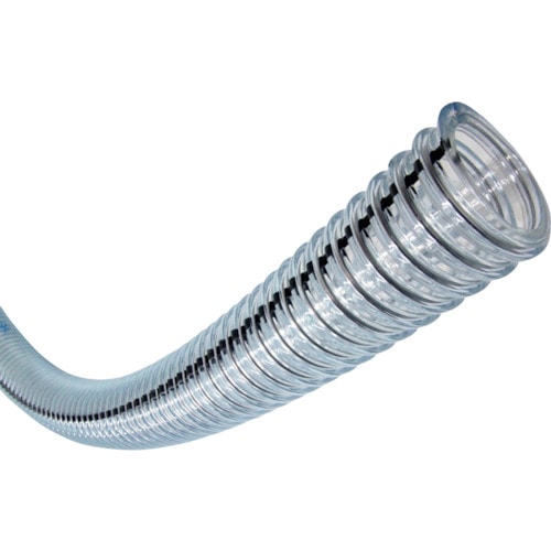 ■トヨックス　トヨトップ－Ｅ１００℃ホース　長さ５ｍ　内径３８．０ｍｍ　ＴＰＥ１００Ｃ－３８－５ 内径３８．０ｍｍ 長さ５ｍ