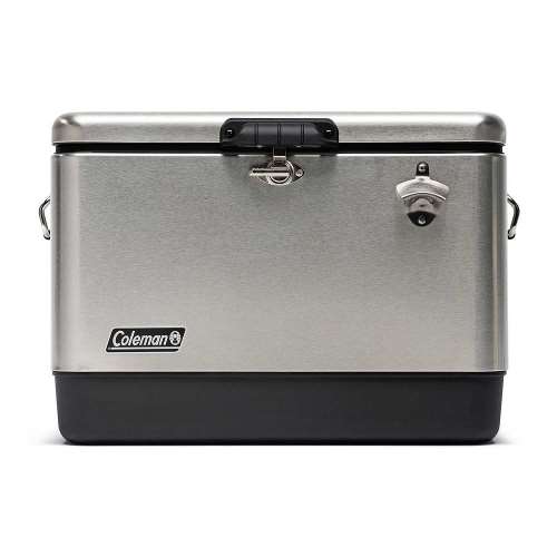 スチールベルトクーラー　シルバー　５４ＱＴ