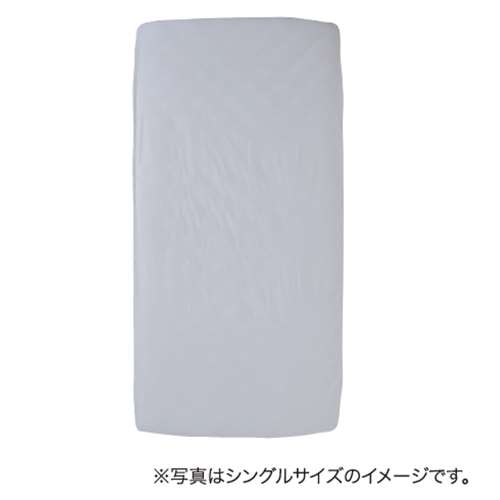 LIFELEX　やさしいコットンコットンマルチ簡単シーツ　Ｄ　ホワイト
